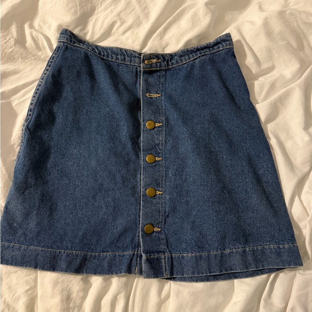 Vintage American Apparel Jean Skirt